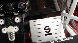 sparco footrest co-driver