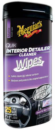 Quik Interior Detailer Cleaner Wipes
