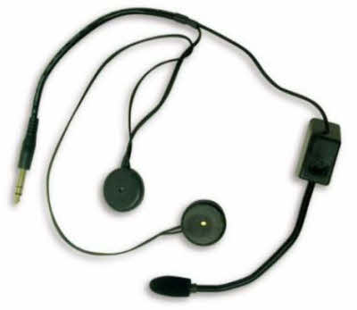 Head Set voor bijv. Jet Helm (Open Face)