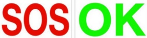 sos-ok sticker