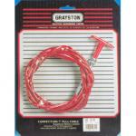 t-pull cable 150cm rood